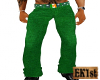 St Pats Green Jeans