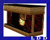 LDD-Fireplace Gold Plate