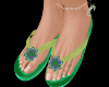 Gems Flip Flops