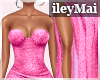 i| Shimmer Gown Pink