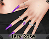 [JR] Purple Nails