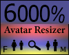 Any Avatar Size,6000%