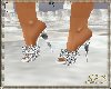 SC FUR HEELS SILVER 