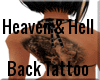 Heaven & Hell Back Tatt