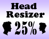 Head Resizer 25%