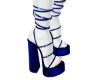 !IVC! Blue Sequin Heels