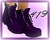 419 D Purple B Fly Boot