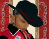 (MSis)Bl.Red Western Hat
