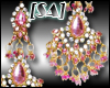 [SA] Pink Bride Earrings