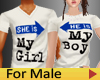 Couple T-Shirt (Male)