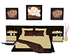 Bed Brown - Beige