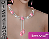 A(X)Necklace pink