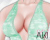 Aki Bubbly Suit Green