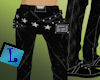 Punky Music Liqu Pants-M