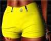 (AV) Tied Shorts Yellow