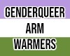 Genderqueer arm warmers