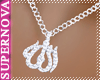 SN.Allah Silver Necklace
