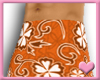 ~ Orange Aloha Shorts