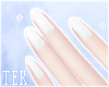 [T] Nails white