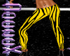 ") 80S ZEBRA LEG YELLOW