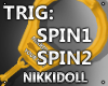 [ND] Handcuff Spin Gold