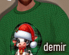 [D] Cow cozy sweater