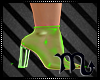 ♫Green Neon Boots