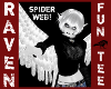 Black Spider Web Tshirt