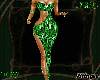Formal Green Dress XXL