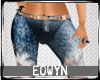 E" Violet Jeans
