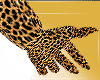 leopard gloves