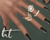 HT Noir Nails + Rings