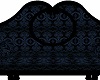 BlueBlack Victorian Sofa