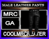 MALE LEATHER PANTS