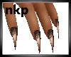 NKP-Rosegold cat nails