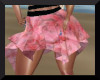terry pink skirt