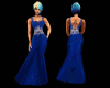 Sparkle Blue Curvy Gown