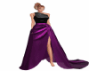 C- Evening Dress Purple