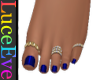 Blue Nuria Feet