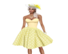 Yellow Retro Dress
