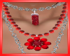 Kaz- Red Hippy Necklace