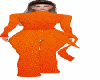 A winter orange look