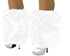 ASL White Fur Boots