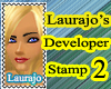 Laurajo's dev stamp2