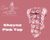 Shayna Pink Top