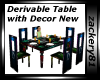 Derv Table/Decor New