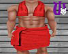 Body Towel M red