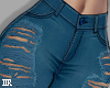 D. Ripped Jeans Blue RLL