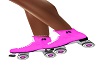 pink roller shates