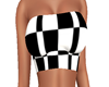 Black/White Tube Top
